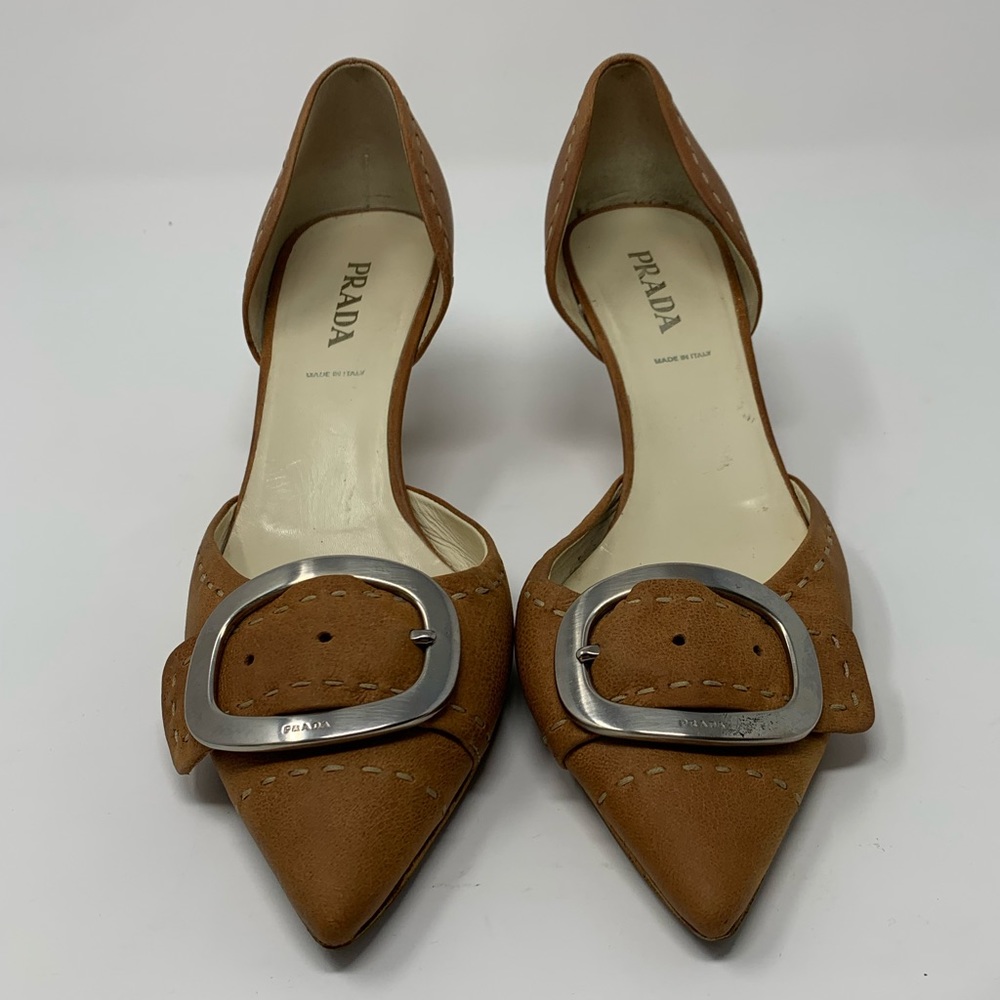 AUTHENTIC PRADA KITTEN HEELS